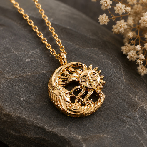 Collana con ciondolo stelle