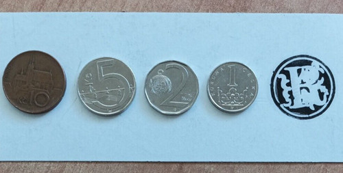 Lotto monete repubblica ceca - 4,